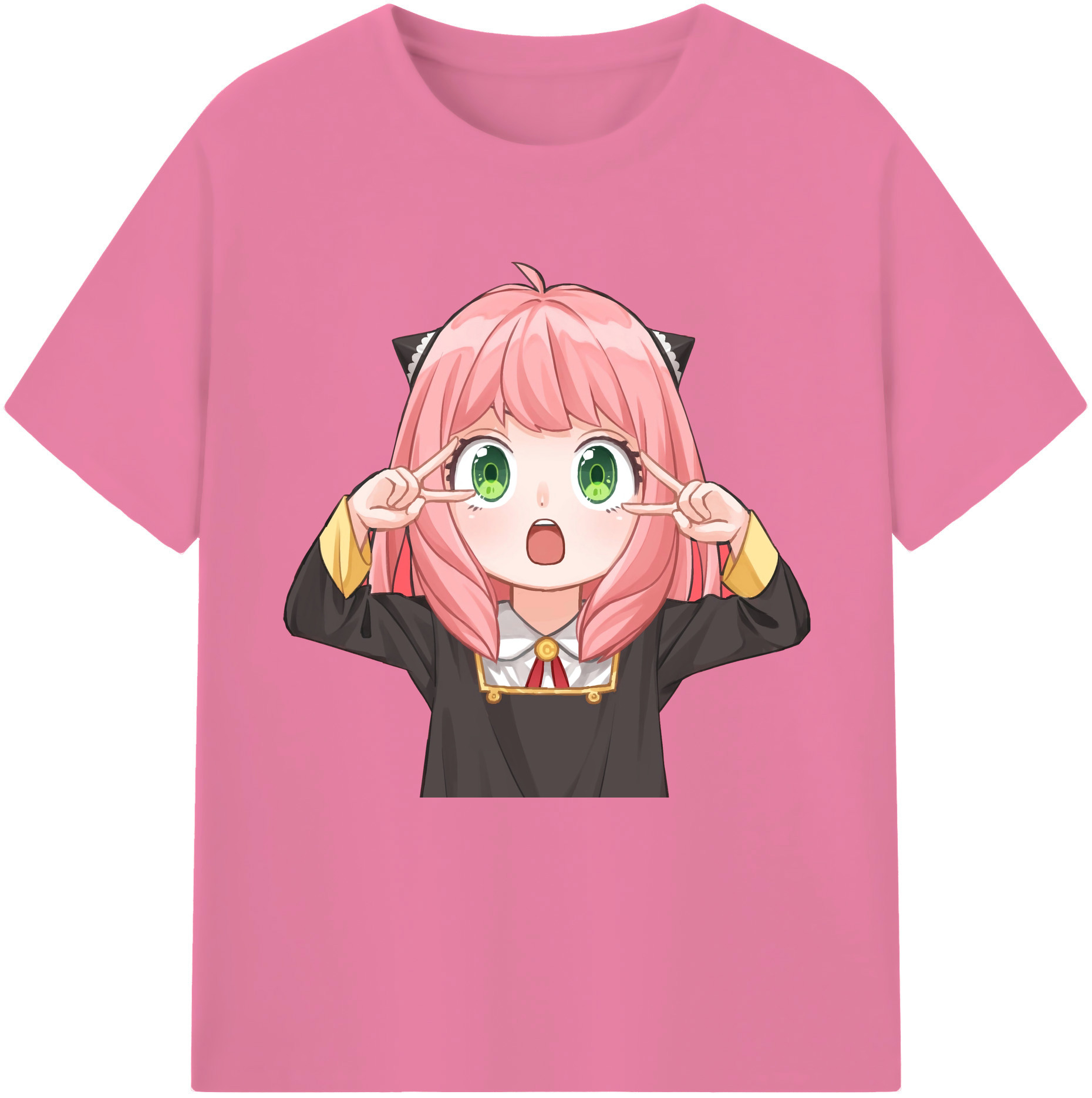 （画像用） SPY×FAMILY间谍家家酒 綿100％半袖Tシャツ（フロントプリント）